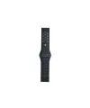 Watch 20mm Spor Delikli Kordon (saat Değildir) - Siyah-gri