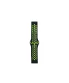 Watch 20mm Spor Delikli Kordon (saat Değildir) - Siyah-yeşil