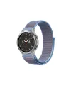 Watch 22mm Hasırlı Cırtcırtlı Kordon - Mavi