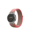 Watch 22mm Hasırlı Cırtcırtlı Kordon - Pembe