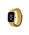 Watch 22mm Hasırlı Cırtcırtlı Kordon - Sarı