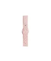 Watch 22mm Spor Delikli Kordon (saat Değildir) - Pembe-beyaz