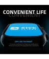 Watch 8 Hw8 Ultra Adventure 2.02inc Siri Nfc Bluetooth Arama Ios Android Uyumlu Akıllı Saat