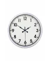 White Classic Modern 52 Cm Metal Duvar Saati