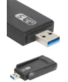 Wifi Adaptörü Bt5.0 Wifi 2si Bir Arada Çift Bantlı Çift Anten