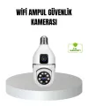 Wifi Ampul Güvenlik Kamerası 1080p Full Hd Gece Görüşlü Ve Hareket Algılamalı