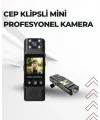 Wifi İle Uzaktan Erişimli Mini Kamera – 1200mah Batarya, 1080p Video Çekimi