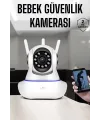 Wifi Kamera Ev Kamerası Gece Görüşlü Kablosuz Bebek Izleme Kamerası