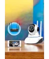 Wifi Kamera Ev Kamerası Gece Görüşlü Kablosuz Bebek Izleme Kamerası