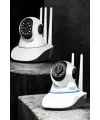 Wifi Kamerası Çift Yönlü Bebek Güvenlik Kamerası Gece Görüşlü