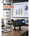 Wifi6 Ve Bluetooth 5.4 Destekli Led Projektör - Hcs350pro Yeni Nesil
