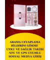 Wireless Şarjlı Akıllı Saat Ve Dijital Göstergeli Kablosuz Bluetooth Kulaklık Nabız Ölçer