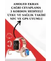 Wireless Şarjlı Pembe Akıllı Saat Ve Kablosuz Bluetooth Kulaklık Dokunmatik Kontrol