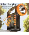 Wıson Ws-4343 Çok Fonksiyonlu Solar Şarjlı Powerbanklı Kamp Lambası