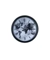 Worldline Black 40 Cm Metal Duvar Saati