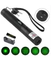 WS-503 100MW Desen Başlıklı Şarjlı Yeşil Lazer Pointer