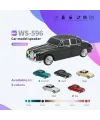 Ws-596 Araba Görünümlü Kablosuz Bluetooth Hoparlör Siyah