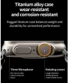 Ws28 Ultra 49mm Siri Tansiyon Ateş Nabız Ölçer Akıllı Saat