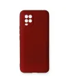 Xiaomi Mi 10 Lite Kılıf First Silikon - Bordo