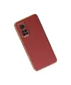 Xiaomi Mi 10t Kılıf Volet Silikon - Kırmızı