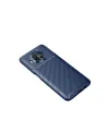 Xiaomi Mi 10t Lite Kılıf Auto Focus Karbon Kapak - Lacivert