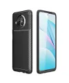 Xiaomi Mi 10t Lite Kılıf Auto Focus Karbon Kapak - Siyah