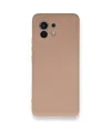 Xiaomi Mi 11 Kılıf Nano İçi Kadife Silikon - Pudra