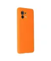 Xiaomi Mi 11 Kılıf Nano İçi Kadife Silikon - Turuncu