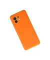 Xiaomi Mi 11 Kılıf Nano İçi Kadife Silikon - Turuncu