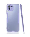 Xiaomi Mi 11 Lite Kılıf Platin Silikon - Lila