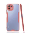Xiaomi Mi 11 Lite Kılıf Platin Silikon - Pembe