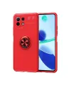 Xiaomi Mi 11 Lite Kılıf Range Yüzüklü Silikon - Kırmızı