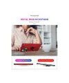 Xiaomi Mi 11 Lite Kılıf Sofya Yüzüklü Silikon Kapak - Kırmızı