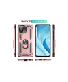 Xiaomi Mi 11 Lite Kılıf Sofya Yüzüklü Silikon Kapak - Rose
