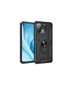 Xiaomi Mi 11 Lite Kılıf Sofya Yüzüklü Silikon Kapak - Siyah