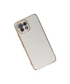 Xiaomi Mi 11 Lite Kılıf Volet Silikon - Beyaz