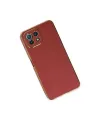 Xiaomi Mi 11 Lite Kılıf Volet Silikon - Kırmızı