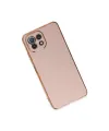 Xiaomi Mi 11 Lite Kılıf Volet Silikon - Pembe
