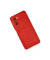 Xiaomi Mi 11i Kılıf Kelvin Kartvizitli Silikon - Kırmızı