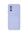 Xiaomi Mi 11i Kılıf Kelvin Kartvizitli Silikon - Lila