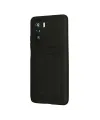 Xiaomi Mi 11i Kılıf Kelvin Kartvizitli Silikon - Siyah
