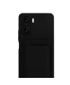 Xiaomi Mi 11i Kılıf Kelvin Kartvizitli Silikon - Siyah
