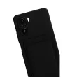 Xiaomi Mi 11i Kılıf Kelvin Kartvizitli Silikon - Siyah