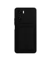 Xiaomi Mi 11i Kılıf Kelvin Kartvizitli Silikon - Siyah