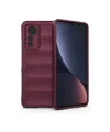 Xiaomi Mi 12 Lite Kılıf Optimum Silikon - Bordo