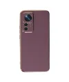 Xiaomi Mi 12t Pro Kılıf Volet Silikon - Mor