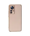 Xiaomi Mi 12t Pro Kılıf Volet Silikon - Pembe