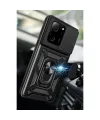 Xiaomi Mi 13t Pro Kılıf Pars Lens Yüzüklü Silikon - Yeşil