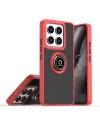 Xiaomi Mi 14t Montreal Yüzüklü Silikon Kapak - Kırmızı