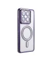 Xiaomi Mi 14t Pro Joke Simli Magneticsafe Kılıf - Derin Mor